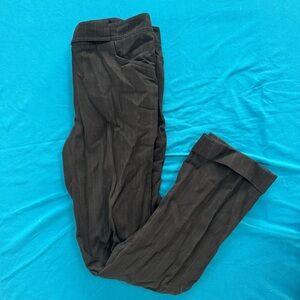 Calvin Klein Women's Black Pinstripe Trousers